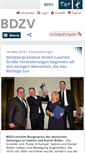 Mobile Screenshot of bdzv.de